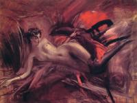 Giovanni Boldini - Reclining Nude